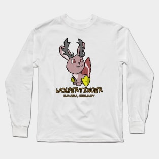 Compendium of Arcane Beasts and Critters - Wolpertinger Long Sleeve T-Shirt